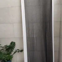 درب توری  تراس  و سه عدد پنجره توری آکاردئونی