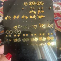 گوشواره میخی و پرسینگ استیل