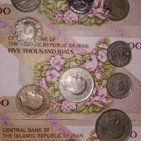 تعدادی سکه زمان شاه