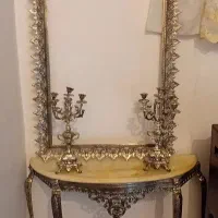 فروش اینه کنسول شمدان برنزی