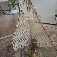 چادر سرخپوستی مکرومه