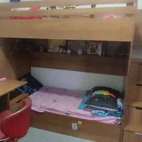تخت دو طبقه نوجوان|تخت و صندلی بچه|مشهد, بلال|دیوار