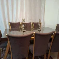 میز ناهارخوری ۸ نفره|میز و صندلی غذاخوری|تهران, پرستار|دیوار
