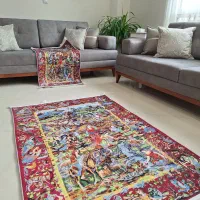 فرشینه طرح سنتی ارسال رایگان زیر یک ساعت|فرش|اراک, |دیوار