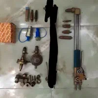 پیک برش استیلن ، سری ، مانومتر نازل گاز ، کوپلینگ