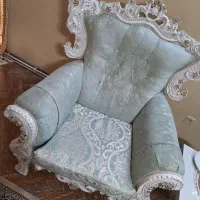 مبلمان چهار نفره در حد نو با رنگ بندی عالی|مبلمان خانگی و میز عسلی|تهران, شمس‌آباد|دیوار