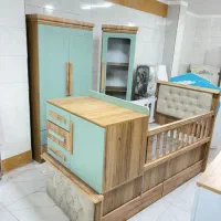 مجموعه تخت و کمد مدل دُرسا