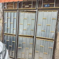 درب حیاط در حد نو|مصالح و تجهیزات ساختمان|مشهد, کوی دروی|دیوار