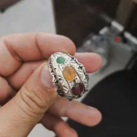 انگشتر نقره وزن سنگین|جواهرات|قم, زینبیه|دیوار