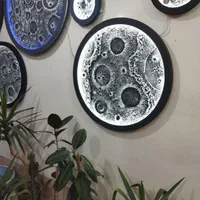 سفارش تابلو ماه درخشان|تابلو، نقاشی، عکس|قرچک, باقرآباد|دیوار