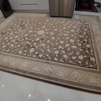 فرش نسکافه ای 12 متری 1200 شانس تراکم 3600|فرش|وحیدیه, |دیوار