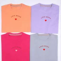 تیشرت زنانه استین کوتاه ۸ رنگ|لباس|تهران, وحیدیه|دیوار