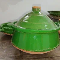 گمج،قابلمه سفالی سایز 6نفره