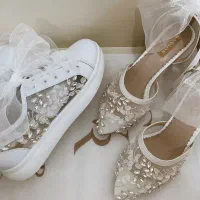 ست کیف و کفش عروس ساویور