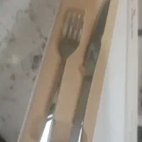 کارد چنگال نقره ای