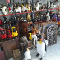 مجسمه پنگوئن اسب اباژور فایبرگلاس|مجسمه، تندیس، ماکت|تهران, پرستار|دیوار