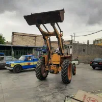 کار کردن با تراکتور بیل دار و نیسان کمپرسی
