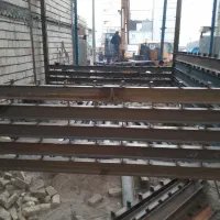 جوشکاری ،اجرا ونصب اسکلت فلزی