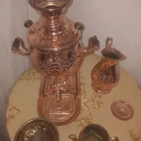 سماور ذغالی طرح مس
