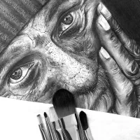 طراحی سیاه قلم