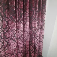 پرده تور وپنل دوعدد بسیار تمیز و نو