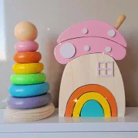 برج هوش رنگین کمان قطارکودکانه استنداسم سیسمونی