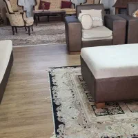 راحتی ۸ نفره با میز جلو راحتی|مبلمان خانگی و میز عسلی|تبریز, |دیوار