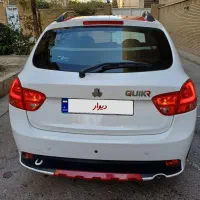 کوییک SRآخر ۱۴۰۰ سفیدقرمز مانیتورودوربین کاملادرحد|خودرو سواری و وانت|تهران, باشگاه نفت|دیوار