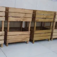 سبد چوبی آشپزخانه پیازیس