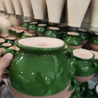 دیزی خوری سفالی سفال کوزه پتوس سانسوریا|ظروف پختوپز|قم, نیروگاه|دیوار