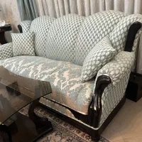 مبل ۷نفره سالم+۶عدد صندلی تک|مبلمان خانگی و میز عسلی|تهران, امیریه|دیوار