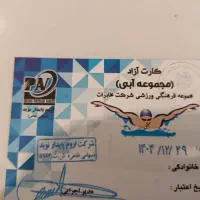 کارت استخر مخابرات صفر|بلیت ورزشی|ارومیه, |دیوار