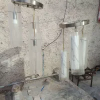 دو عدد لوستر با لامپ فقط ۳۳۰ تومن ارزون ترین آگهی|لوستر و چراغ آویز|شیراز, باغ تخت|دیوار