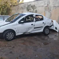 تصادفی پژو 206sd..V8..مدل 1396