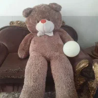 عروسک خرسی بزرگ شاخسین