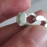 زنجیر کارتیر نقره ایتالیایی|جواهرات|گلستان (تهران), |دیوار