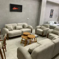 مبل مینیمال مدرن تولید بهامان گالری سرخرود ۸ نفره