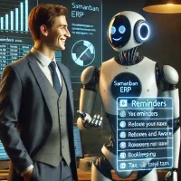 حسابدار پیگیر در Samanban ERP