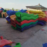 قطعات پلی اتیلن سرسره کفی تاب