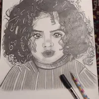 نقاشی سیاه قلم