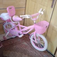 صورتی دوچرخه دخترانه سایز ۱۶ نونو|دوچرخه، اسکیت، اسکوتر|محمدشهر, شهرک چمران|دیوار