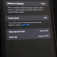 اپل iPhone 15 Pro Max با حافظهٔ ۲۵۶ گیگابایت|موبایل|آبادان, |دیوار