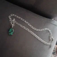 زنجیر واویز فیروزه|جواهرات|اراک, |دیوار