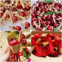 شمع یلدا فال حافظ انار خشک آماده تحویل امروز فردا