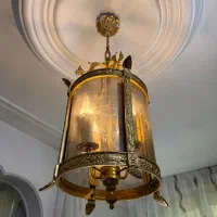 لوستر کلاسیک برنجی|لوستر و چراغ آویز|مشهد, کوثر|دیوار