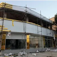 اجرای نما و نمای کامپوزیت ، چوب ترموود ، فلاشینگ