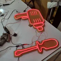 ساخت انواع تابلو led، تابلو چنلیوم، نئون فلکس و.|فروشگاه و مغازه|کاشان, شمس آبادی|دیوار