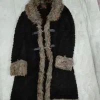 پالتو بسیار گرم و سالم و مشکی مشکی