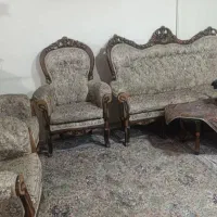 مبل سلطنتی 7نفره همراه عسلی