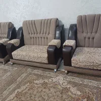 مبل ۷نفره چرم و سالم